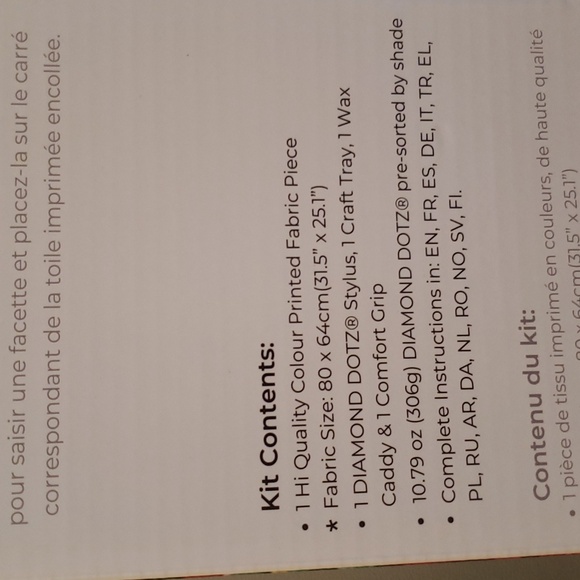 Irises (Van Gogh) diamond dotz art kit NIB - Picture 7 of 7